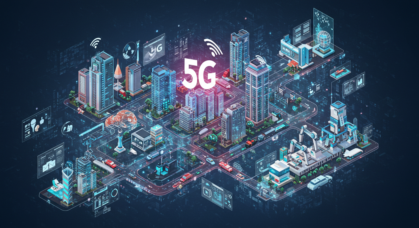 Sự Phát Triển Của 5G và Ảnh Hưởng Tới Các Ngành Công Nghiệp