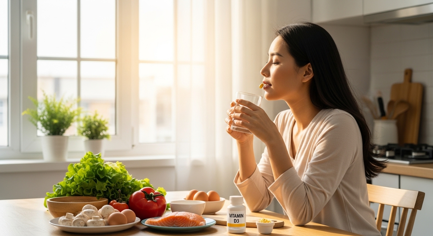Bổ sung vitamin D: Vì sao quan trọng và cách bổ sung hợp lý