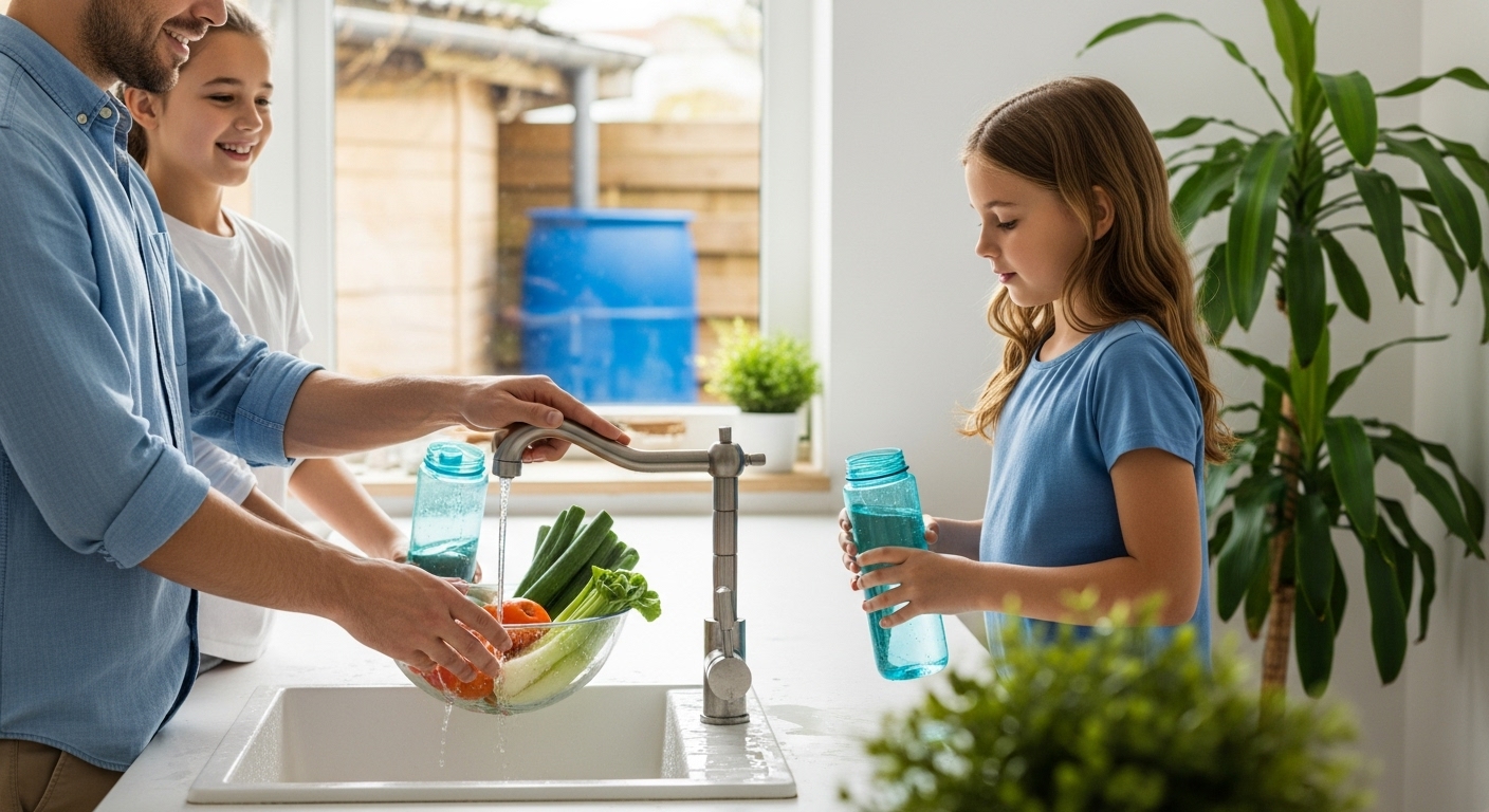 Cách tiết kiệm nước trong gia đình và bảo vệ nguồn nước tại Mỹ