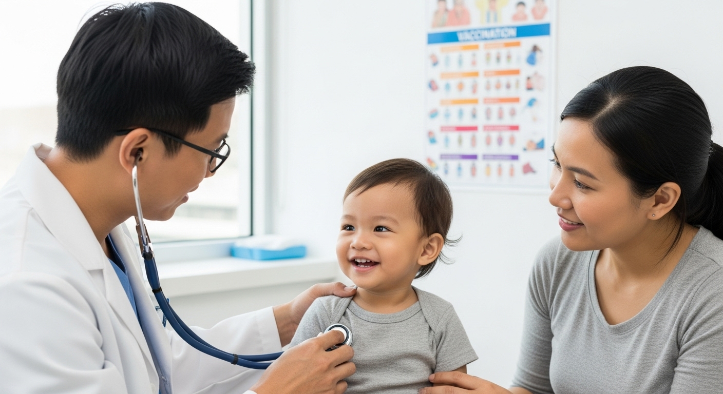 Chăm sóc sức khỏe cho trẻ nhỏ ở Mỹ: Lịch tiêm chủng, khám định kỳ và bảo hiểm phù hợp