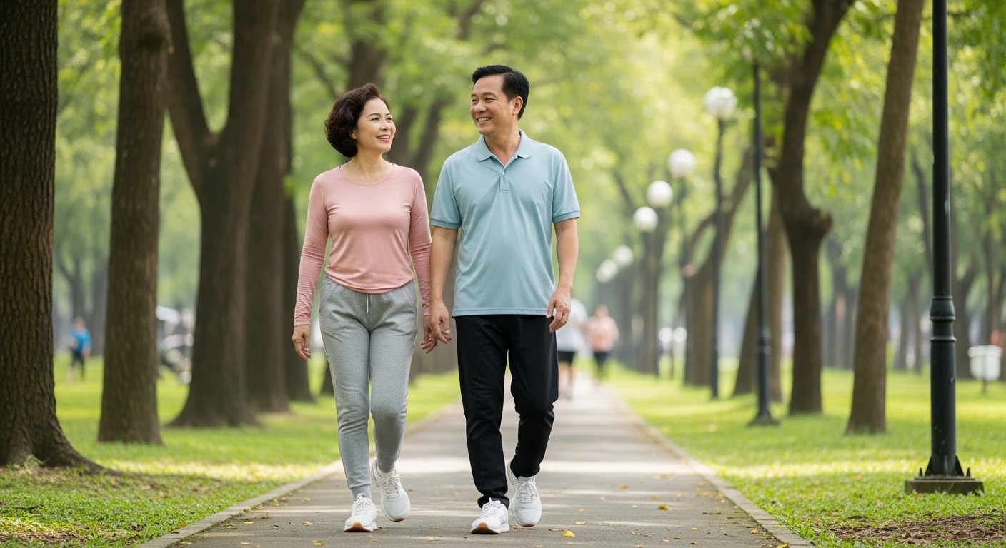 Đi bộ mỗi ngày: Lợi ích tuyệt vời cho sức khỏe và tâm lý