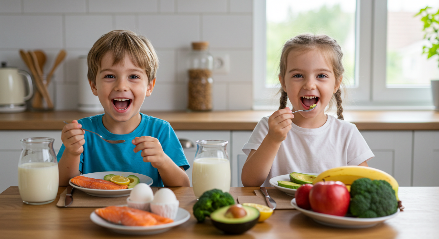 Dinh dưỡng và sức khỏe cho trẻ em: Món ăn giúp tăng cường trí não và sức đề kháng