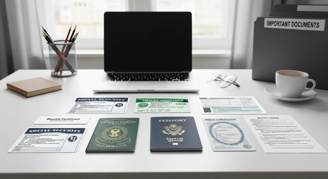 Các loại giấy tờ quan trọng bạn nên giữ khi sinh sống tại Mỹ