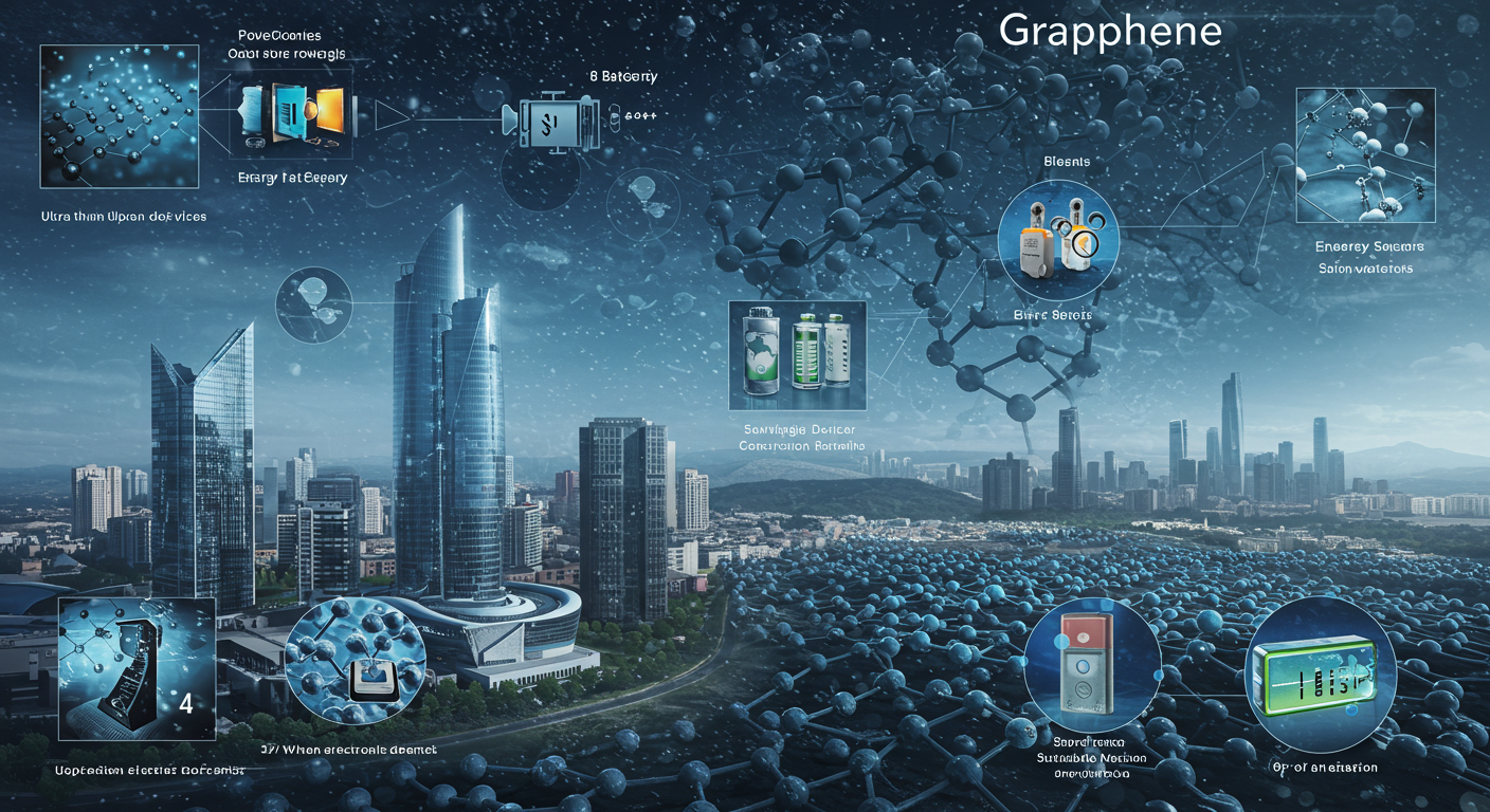 Graphene: Vật liệu thông minh và ứng dụng trong đời sống