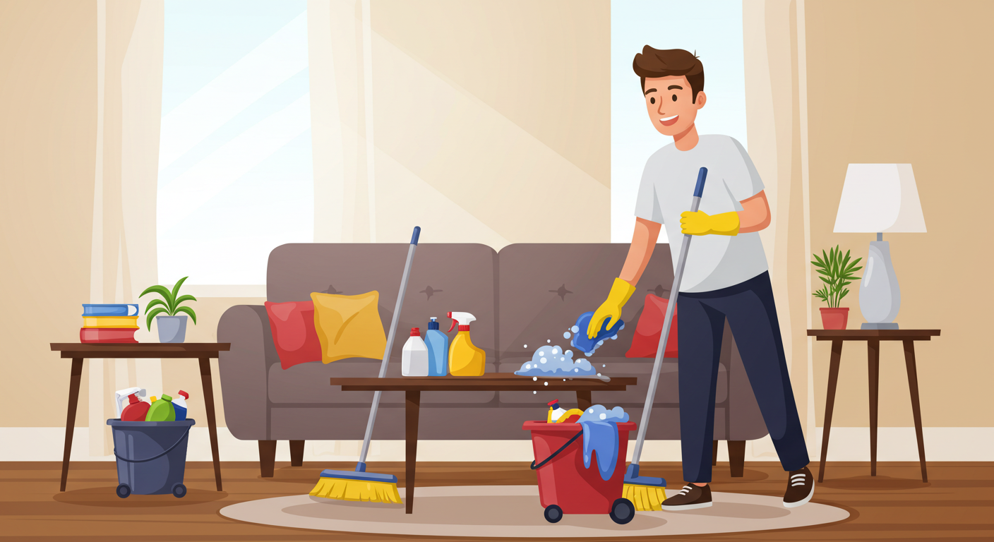 Mẹo Dọn Dẹp Nhà Cửa Nhanh Chóng và Hiệu Quả