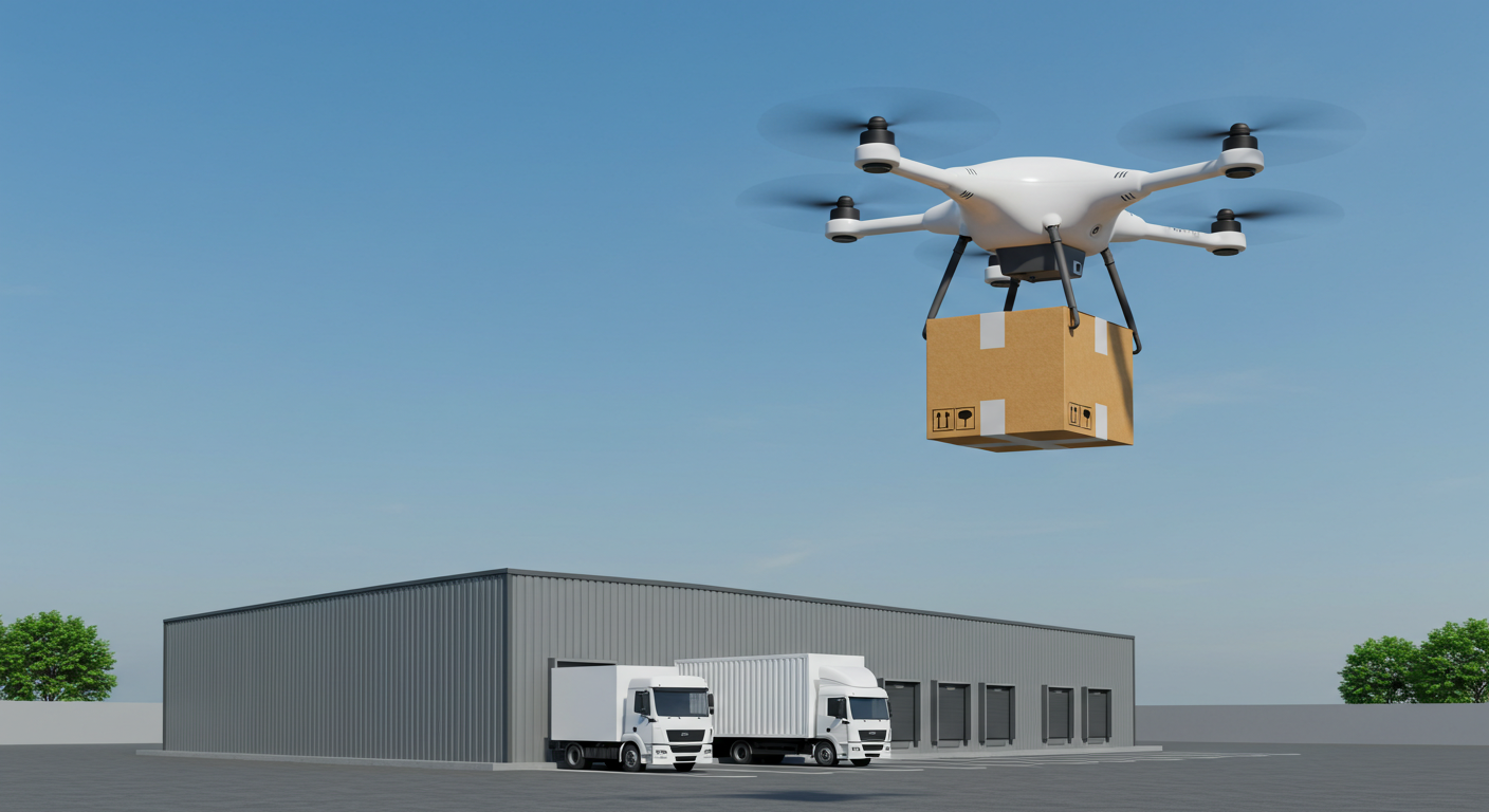 Vận Chuyển Hàng Hóa Bằng Drone: Sự Thay Đổi Lớn Trong Ngành Logistics