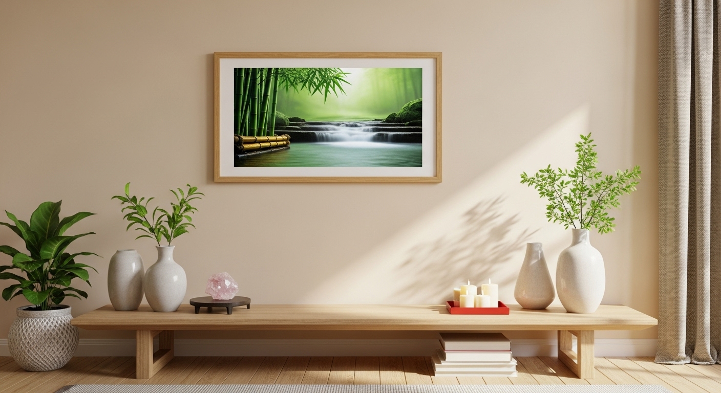 Bí quyết chọn tranh treo tường và phụ kiện trang trí phù hợp phong thủy