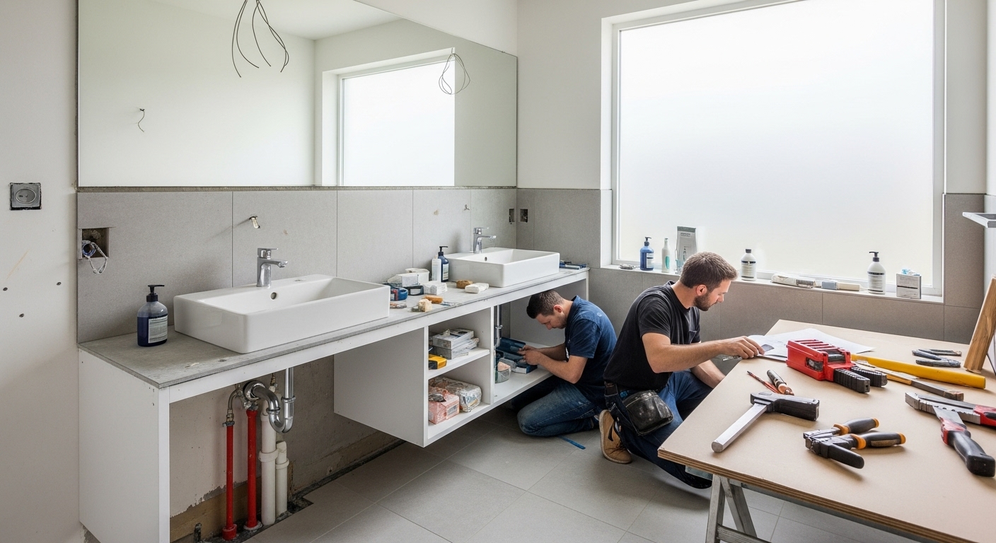 Các bước chuẩn bị và lưu ý khi cải tạo phòng tắm tại nhà