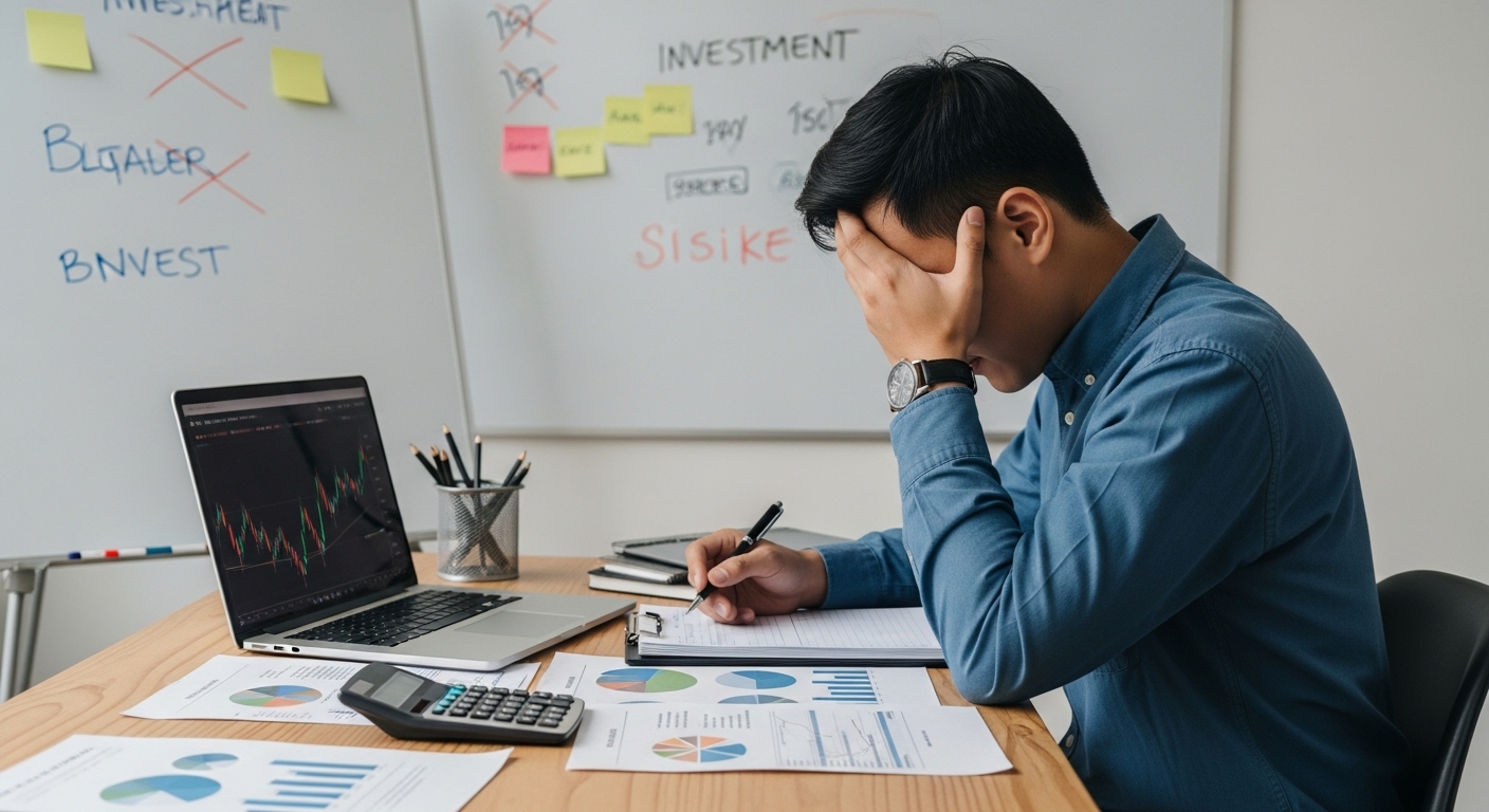 Các sai lầm phổ biến cần tránh khi bắt đầu đầu tư