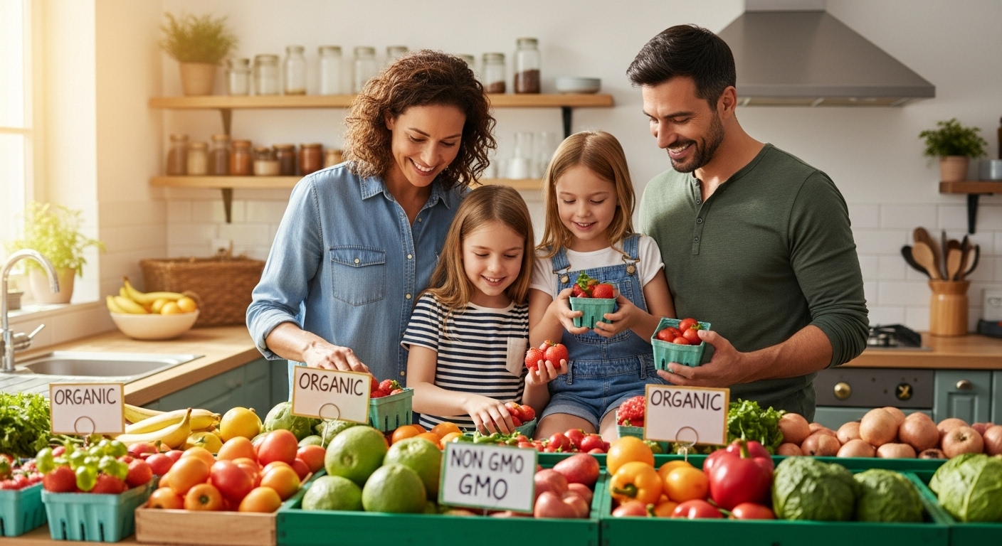 Cách lựa chọn thực phẩm hữu cơ và an toàn cho gia đình