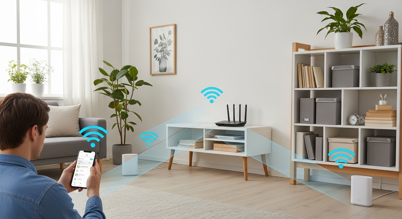 Hướng dẫn lắp đặt hệ thống wifi trong nhà cho hiệu suất tối ưu