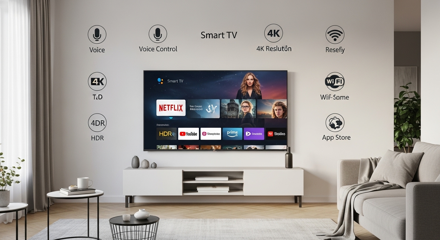 Hướng dẫn mua TV thông minh: Những tính năng nên biết