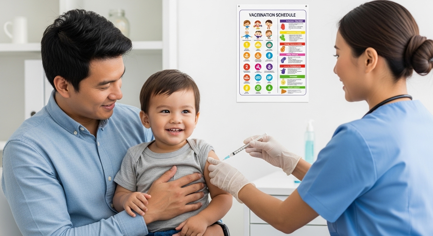 Lịch tiêm chủng cho trẻ em tại Mỹ: Những điều phụ huynh cần biết