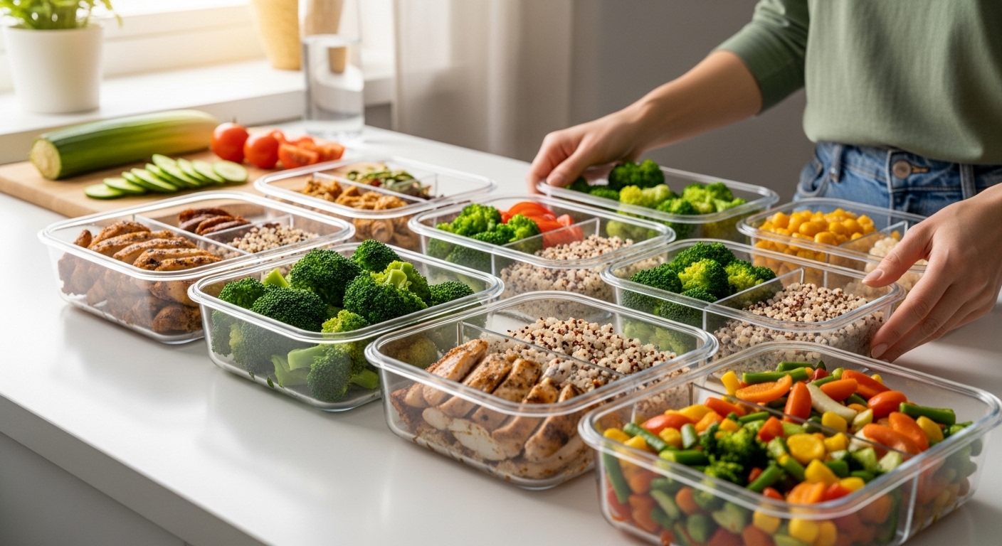 Meal prep – Chuẩn bị bữa ăn trong tuần để ăn uống lành mạnh không ngại bận