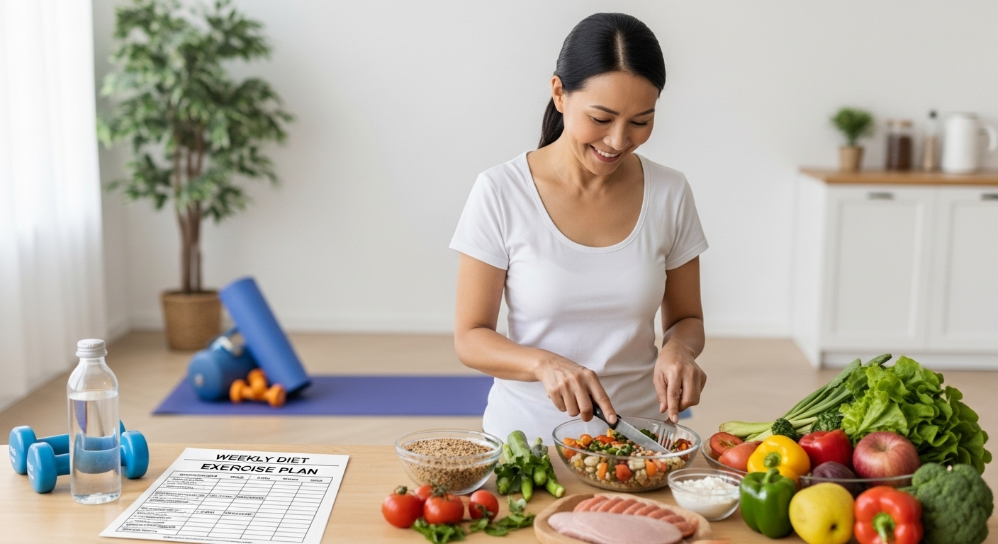 Phòng ngừa bệnh mãn tính: Liệu trình ăn uống và vận động hiệu quả