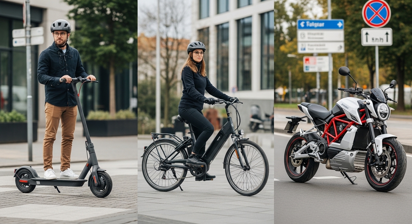 So sánh các loại xe điện phổ biến: Scooter, xe đạp điện, xe máy điện