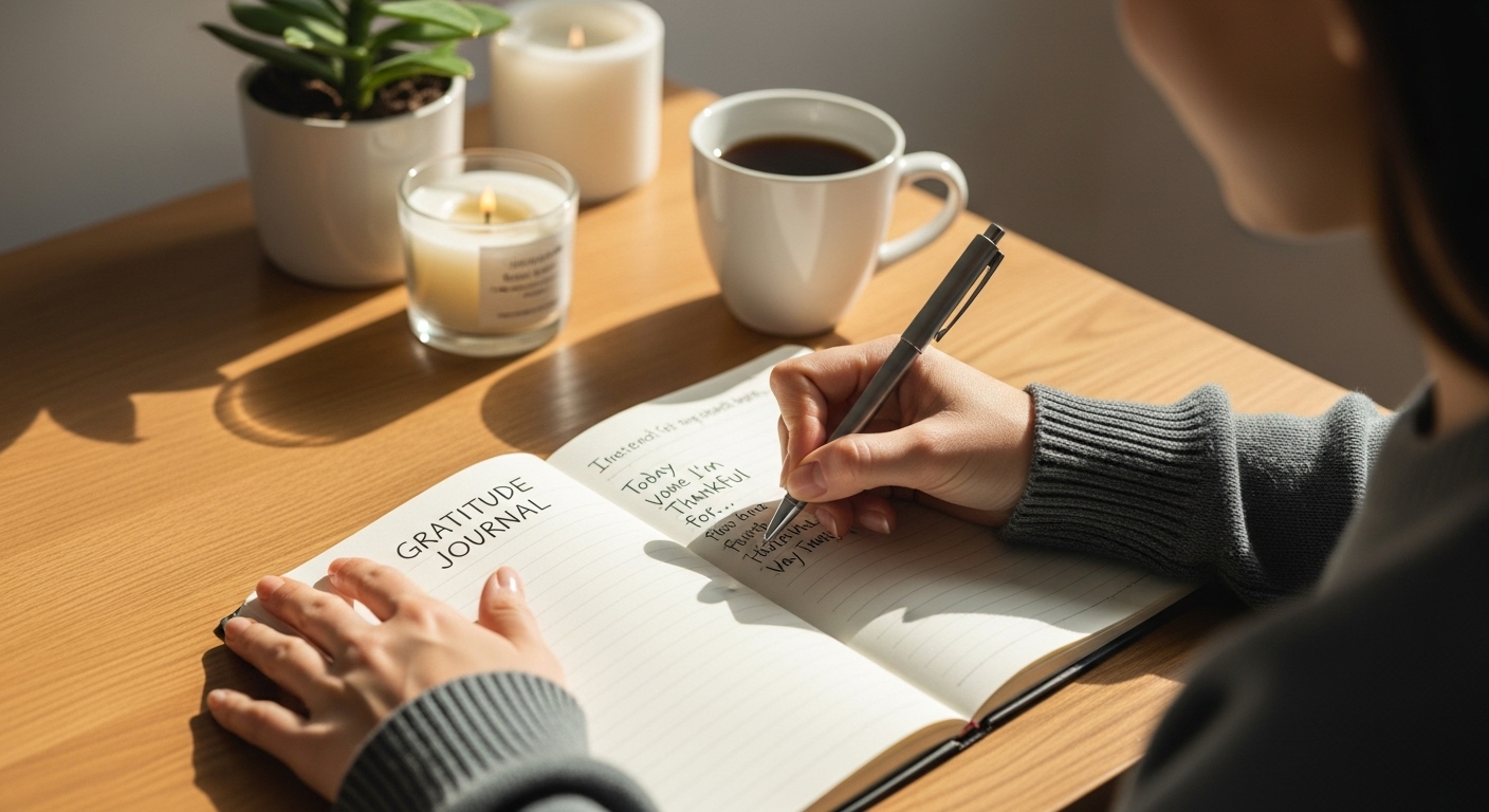 Thói quen viết nhật ký cảm ơn (gratitude journal) giúp tăng hạnh phúc