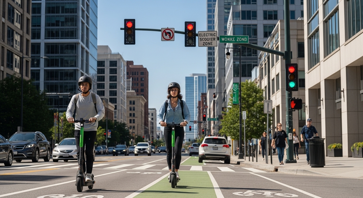 Xe scooter điện tại Mỹ: Xu hướng mới và các quy định cần biết