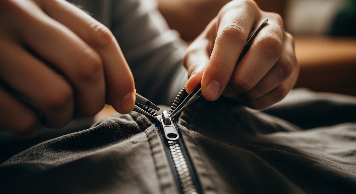 Cách khắc phục mọi sự cố với khóa kéo (zipper) đơn giản và nhanh chóng