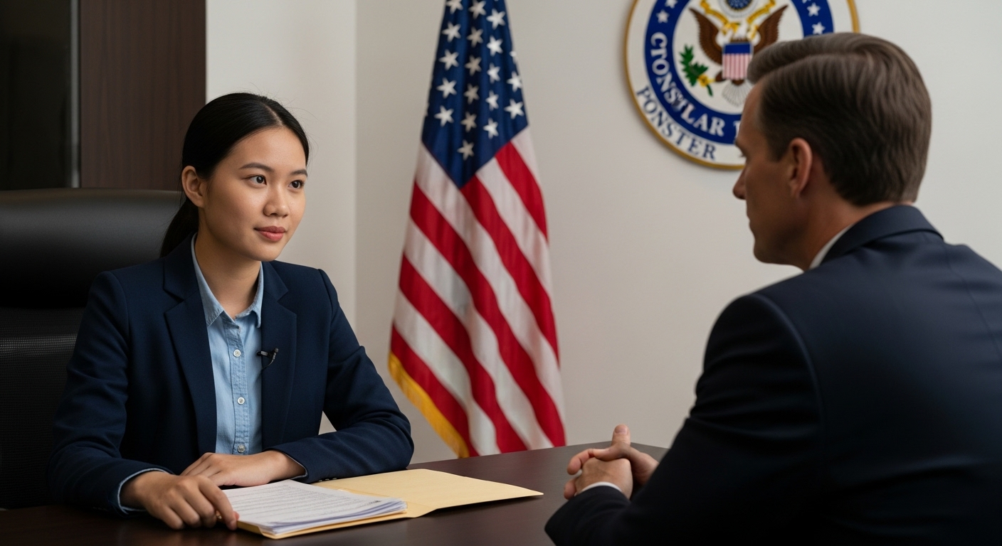 Câu hỏi phỏng vấn visa F1 bạn phải biết và cách trả lời thuyết phục