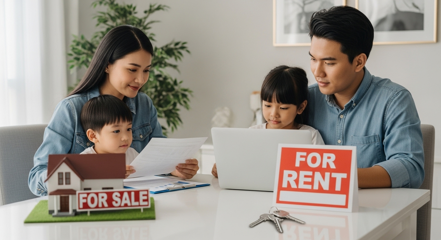 Nên thuê hay mua nhà năm 2025? Phân tích tài chính thực tế cho người Việt tại Mỹ Nên thuê hay mua nhà năm 2025? Phân tích tài chính thực tế cho người Việt tại Mỹ
