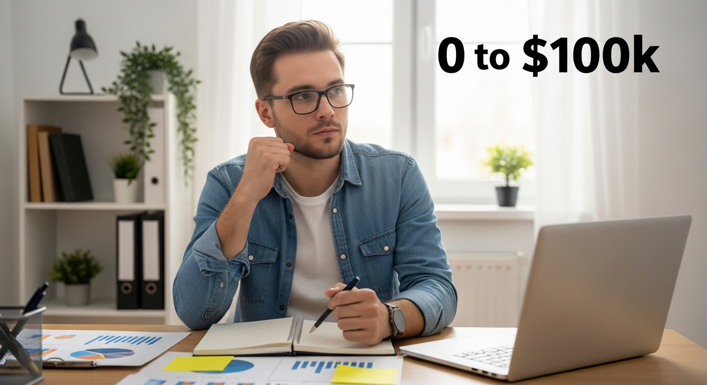 Từ $0 đến $100k: Bí quyết khởi nghiệp thành công từ con số 0