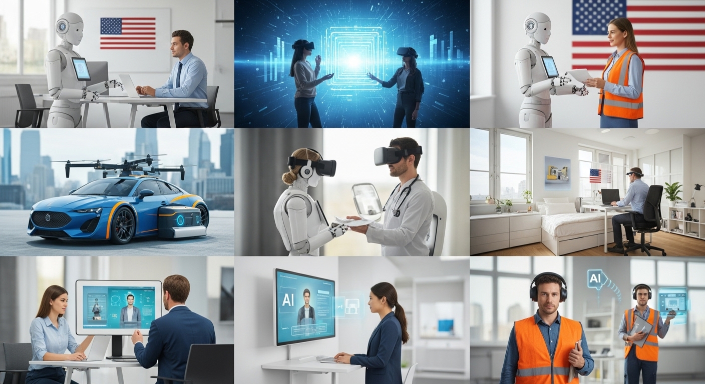 7 Tác động chính của AI ở Mỹ: robot, metaverse và tương lai việc làm 7 Tác động chính của AI ở Mỹ: robot, metaverse và tương lai việc làm