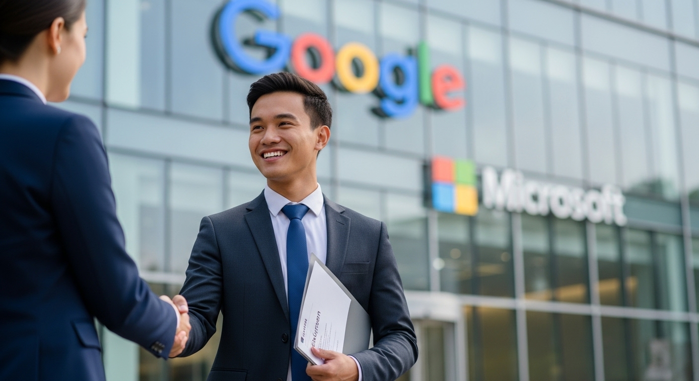 Bí quyết sinh viên quốc tế xin việc thành công vào Big Tech từ câu chuyện thực tế