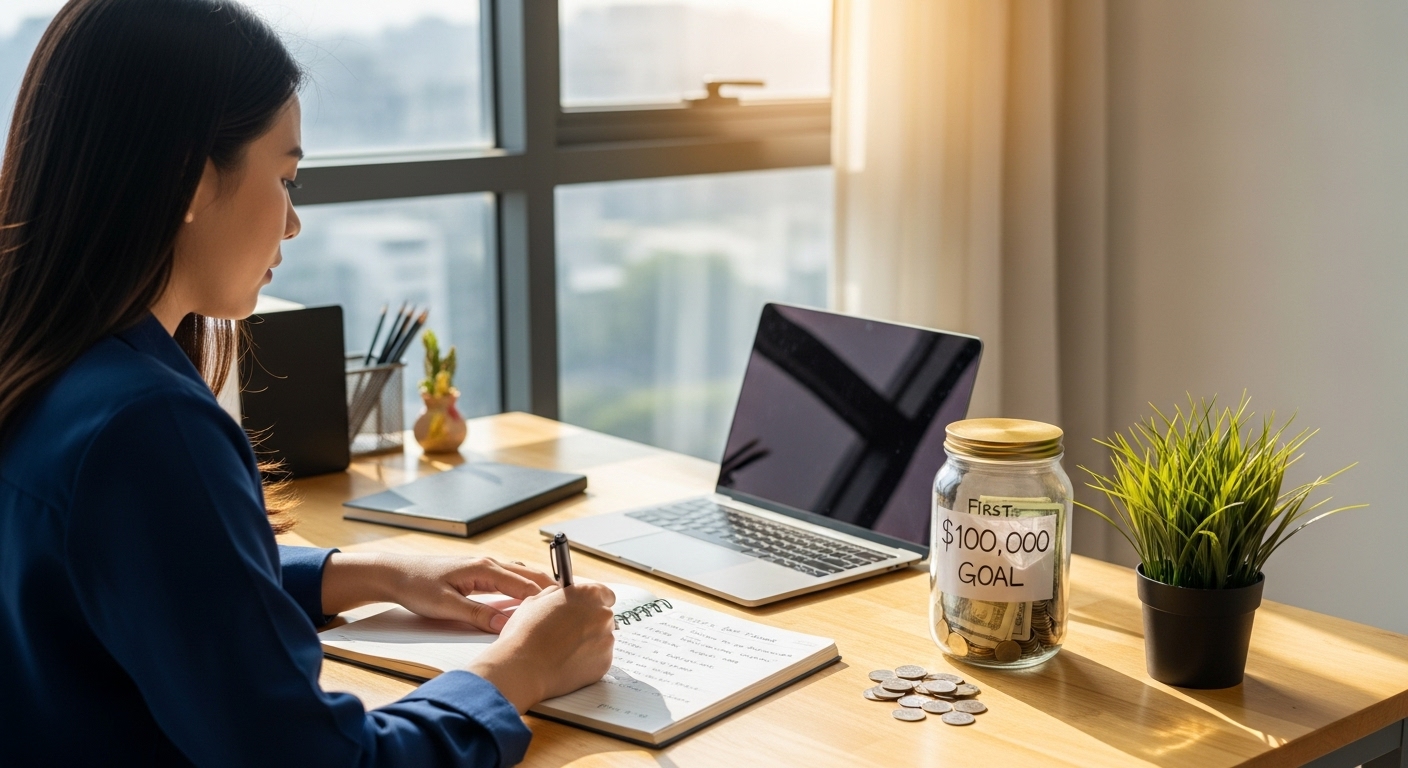 Bí quyết tiết kiệm 100.000 USD đầu tiên – Hướng dẫn chi tiết