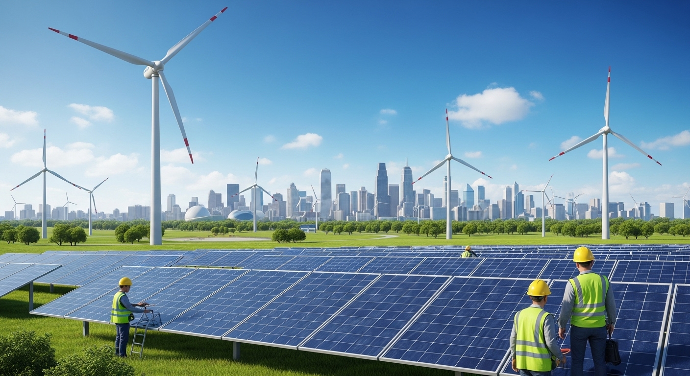 Năng lượng tái tạo ở Mỹ 2025: Chính sách xanh, việc làm và tương lai bền vững Năng lượng tái tạo ở Mỹ 2025: Chính sách xanh, việc làm và tương lai bền vững