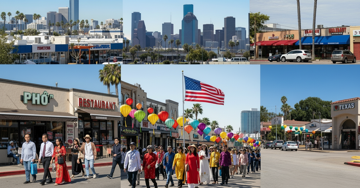 10 Khía Cạnh Đời Sống Cộng Đồng Người Việt Ở Mỹ: California, Houston và Texas