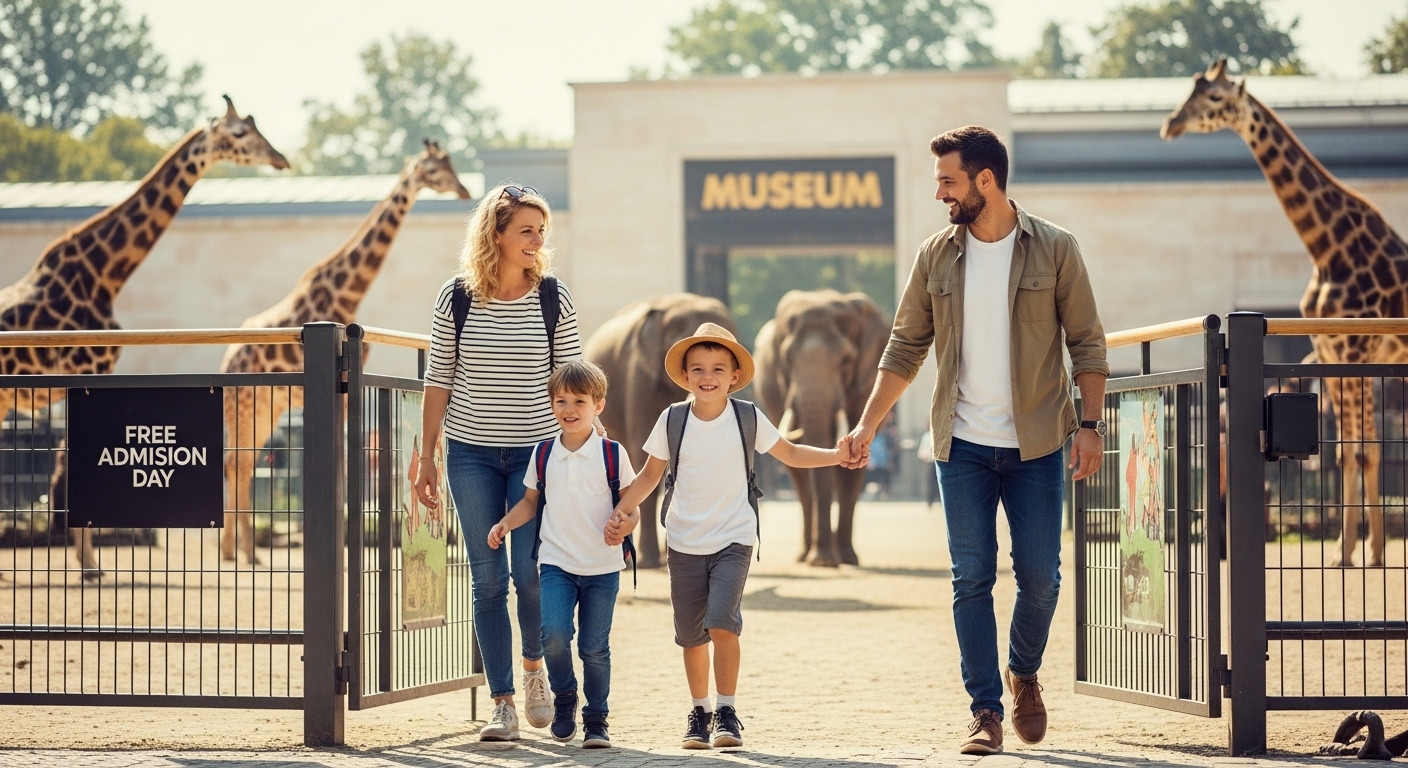 7 cách vào sở thú và bảo tàng miễn phí mà mọi gia đình nên biết