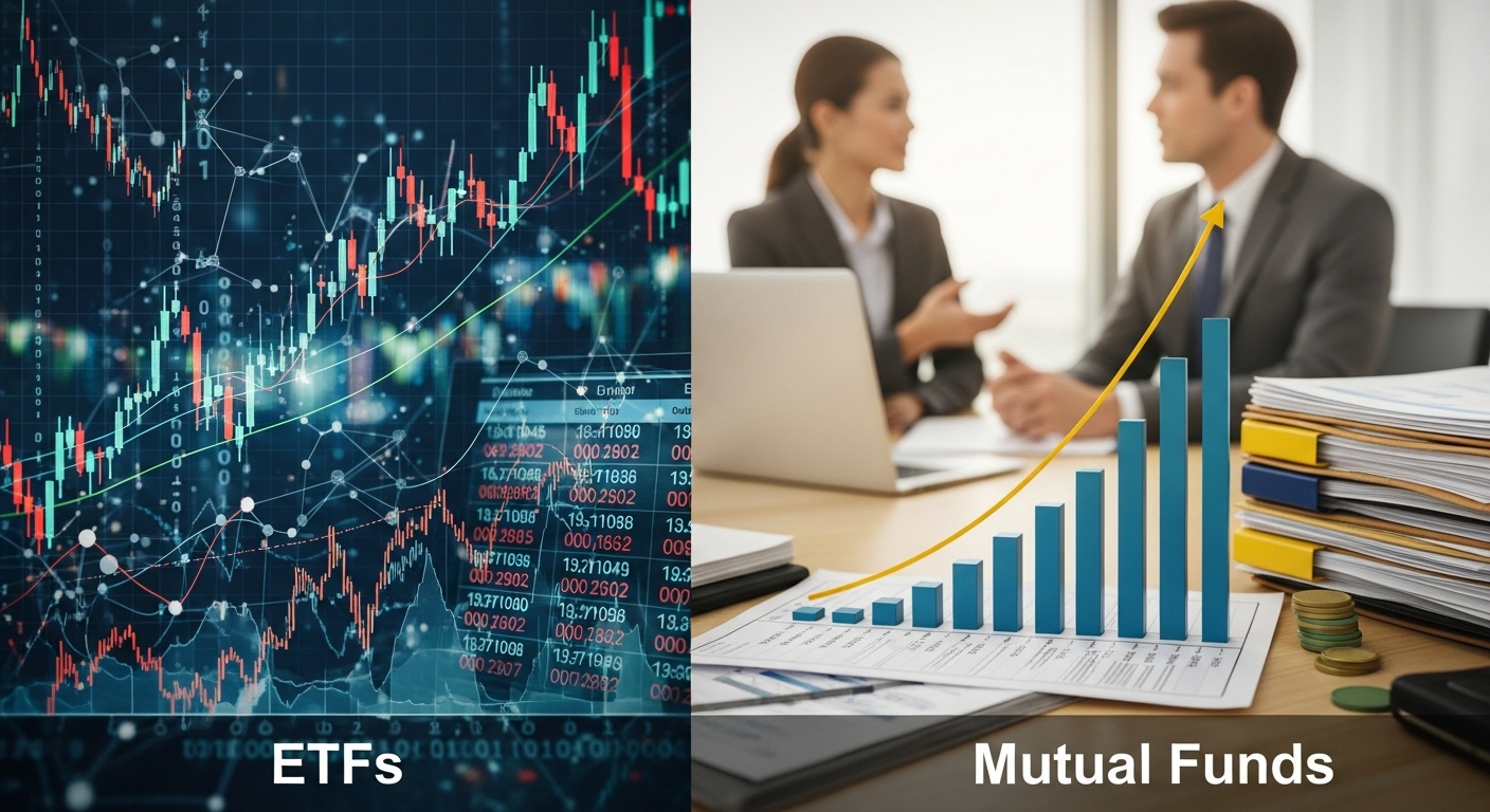 ETF và Quỹ Tương Hỗ: Sự Khác Biệt Quan Trọng Nhà Đầu Tư Phải Biết ETF và Quỹ Tương Hỗ: Sự Khác Biệt Quan Trọng Nhà Đầu Tư Phải Biết