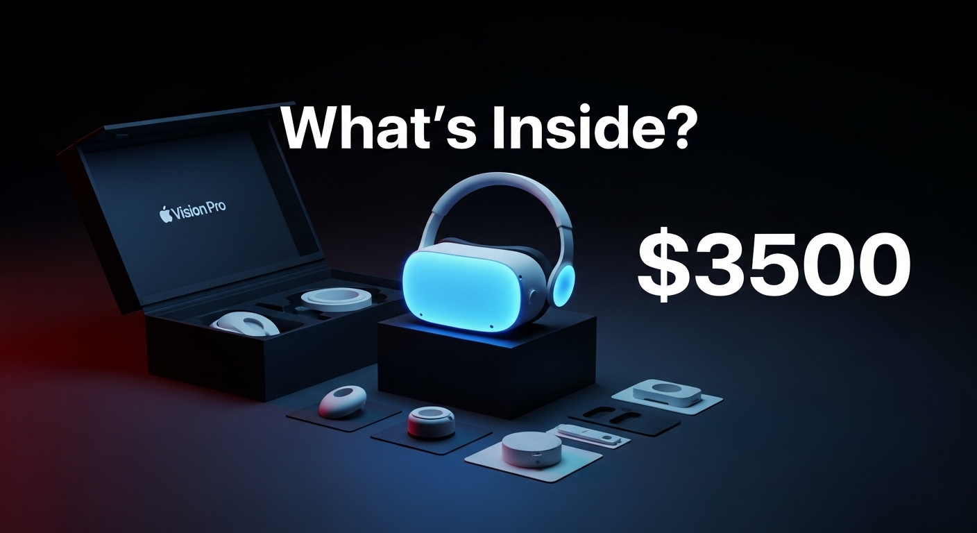 Mở Hộp Apple Vision Pro 3.500 USD: Trong Hộp Có Gì? Mở Hộp Apple Vision Pro 3.500 USD: Trong Hộp Có Gì?